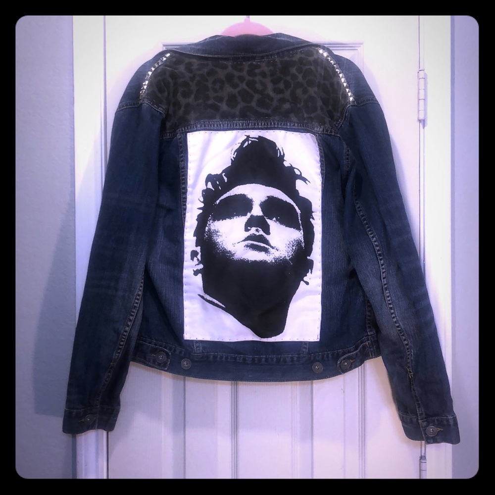 Axel custom Morrissey jean jacket size M/L